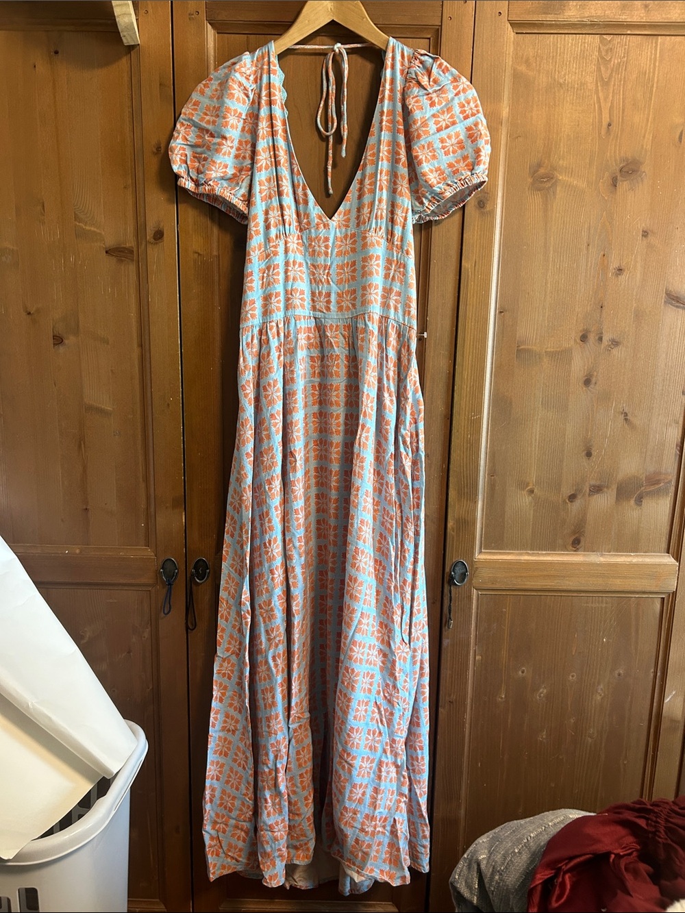 VRG GRL PARADISO MAXI DRESS BAÑARES SIZE 8